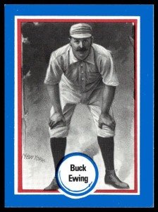 1976 Buck Ewing Shakey's Pizza Card #24 Rare