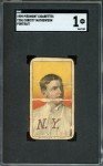 1909 T206 Christy Mathewson Giants Baseball Card