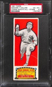 1951 Topps Eddie Collins All-Stars Card PSA 4.5