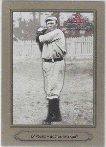 CY Young 2002 Fleer Boston Red Sox Card