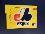 1986 Fleer #21 Expos NAP Lojoie Sticker Card