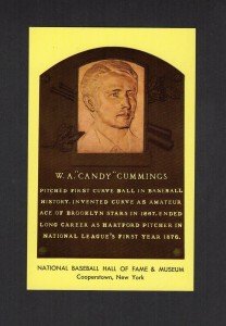 Candy Cummings 1964 HOF Postcard - Curteich Color