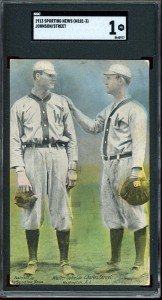 Walter Johnson 1913-14 Sporting News Baseball Card