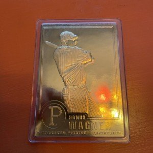Danbury Mint Honus Wagner 22K Gold Card