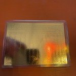 Danbury Mint Honus Wagner 22K Gold Card