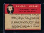 1961 Fleer Baseball Greats Ban Johnson Card