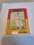 1980s Baseball Immortals #11 Tris Speaker Card