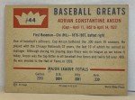 1960 Fleer Baseball Greats Cap Anson Card