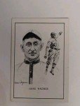 Honus Wagner 1950-56 Callahan Baseball Card with Case