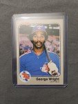 1983 Fleer George Wright Rookie Card #583