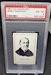 Henry Chadwick 1950-56 Callahan Sports Card PSA 8