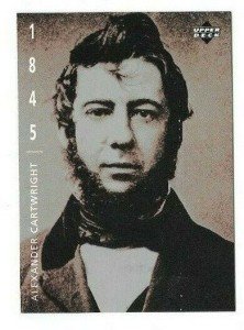 Alexander Cartwright New York Knickerbockers Card