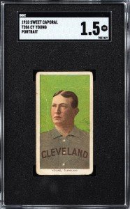 1910 T206 Cy Young Portrait Sports Card