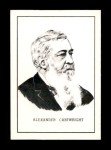 1950 Callahan HOF #11 Alexander Cartwright Card
