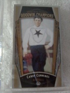 2015 Goodwin Champions Candy Cummings Mini Card