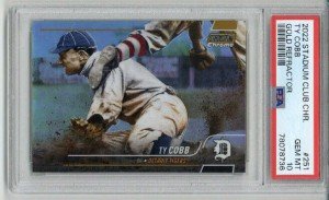 2022 Topps Stadium Club Chrome Ty Cobb PSA 10