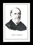 1950 Callahan HOF Henry Chadwick Sports Card