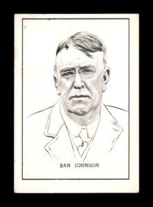 1950 Callahan Ban Johnson HOF #42 Card