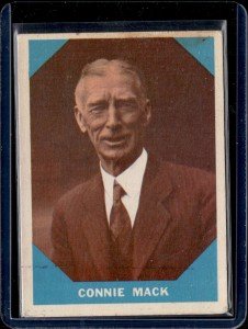 1960 Fleer Baseball Greats Connie Mack Card
