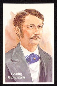 1980 Perez-Steele HOF Postcard Candy Cummings #19