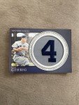 Lou Gehrig 2012 Topps Retired Number Patch Card