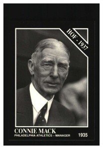 1991 Conlon Collection Connie Mack Card #47