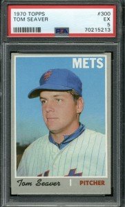 1970 Tom Seaver TOPPS #300 Mets HOF Card