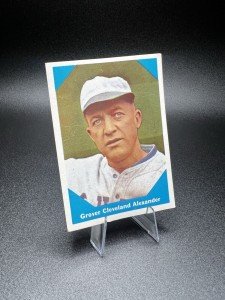 1960 Fleer Grover Cleveland Alexander Baseball Card