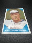 1960 Fleer Grover Cleveland Alexander Baseball Card