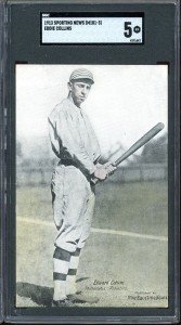 Eddie Collins 1913 Sporting News Baseball Card