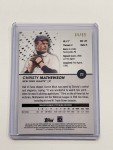 Christy Mathewson Purple Refractor 2023 Topps
