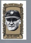 Walter Johnson 1963 Bazooka All-Time Greats Card