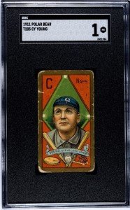 Cy Young 1911 T205 Polar Bear Card