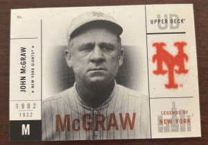 2001 Upper Deck Legends John McGraw #37 Card