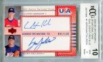 Clayton Kershaw 2005 Upper Deck USA Dual Auto