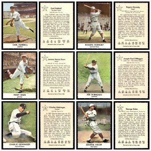 1961 Golden Press Baseball Near Complete Set