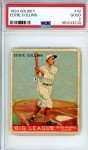 1933 Goudey Eddie Collins Rookie Baseball Card