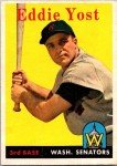 1958 Topps #173 Eddie Yost Baseball Card