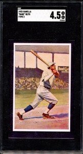 Babe Ruth 1932 Sanella Yankees Card SGC 4.5