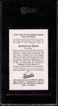 Babe Ruth 1932 Sanella Yankees Card SGC 4.5