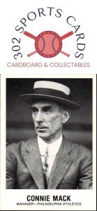 1977-84 Galasso Glossy Greats Connie Mack Card