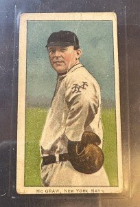 1909 T206 Piedmont John McGraw Baseball Card