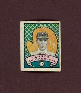 1911 Helmar Ed Lennox Chicago T332 Stamps