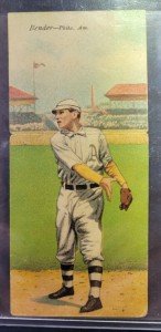 1911 T201 Mecca Chief Bender & Oldring Card