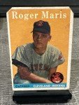 1958 Topps Roger Maris Rookie Baseball Card #47