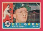 Venezuelan Eli Grba 1960 Topps #183 Card