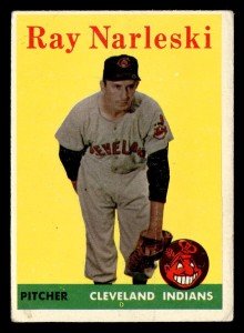 1958 Topps Ray Narleski #439 Cleveland Indians Card