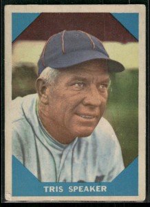 Tris Speaker 1960 Fleer Baseball Card #10