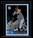 1996 Topps Chrome Refractor Jack McDowell Yankees Card