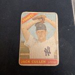 1966 Topps Venezuelan Jack Cullen Baseball Card